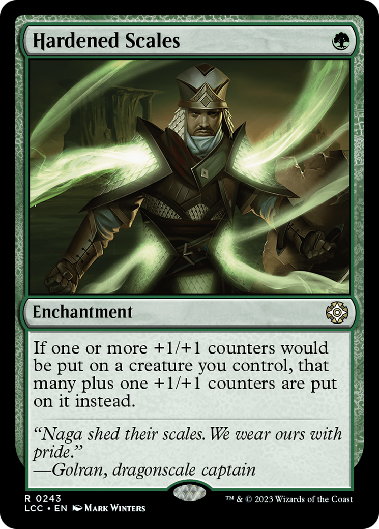 Hardened Scales (243) - The Lost Caverns of Ixalan Commander