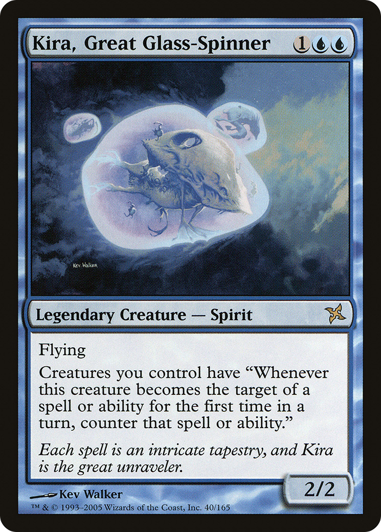 Kira, Great Glass-Spinner (040) Foil - Betrayers of Kamigawa