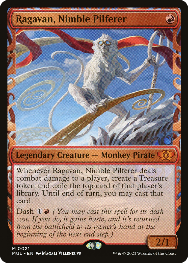 Ragavan, Nimble Pilferer (Showcase) (021) - Multiverse Legends