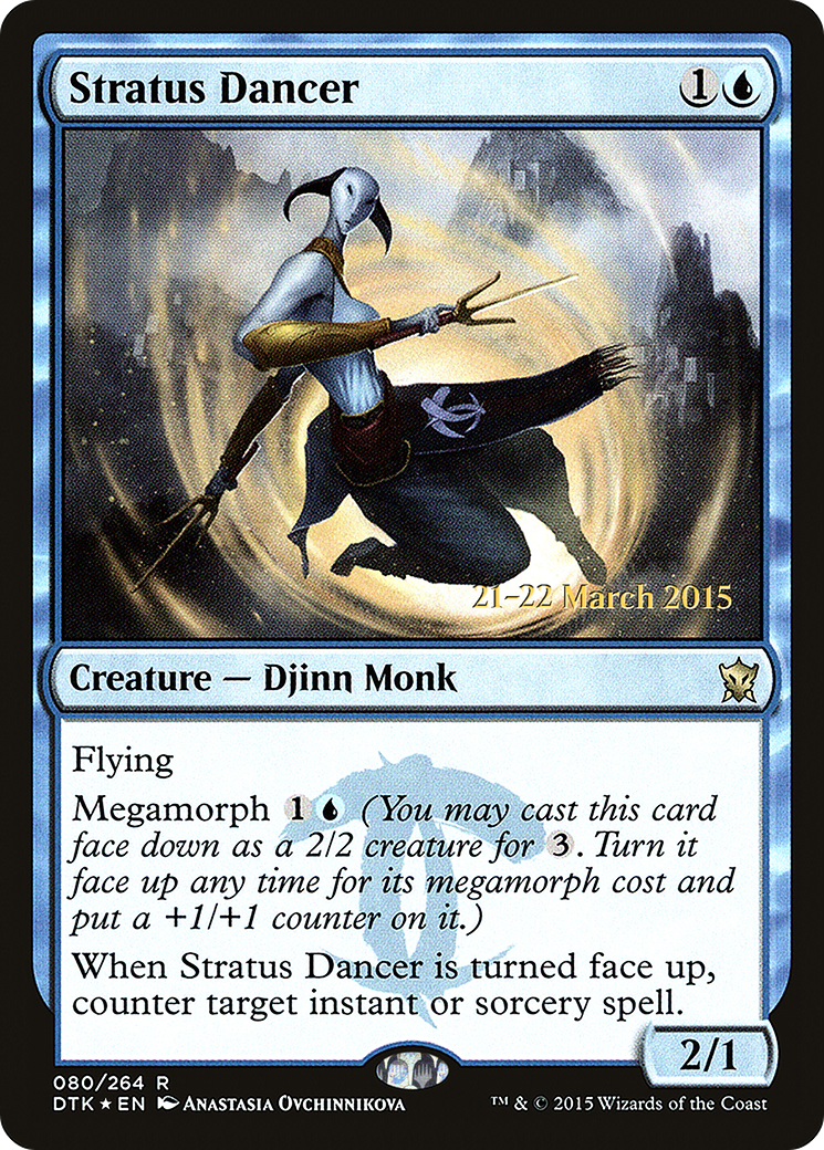 Stratus Dancer (80s) Foil - Dragons of Tarkir Promos