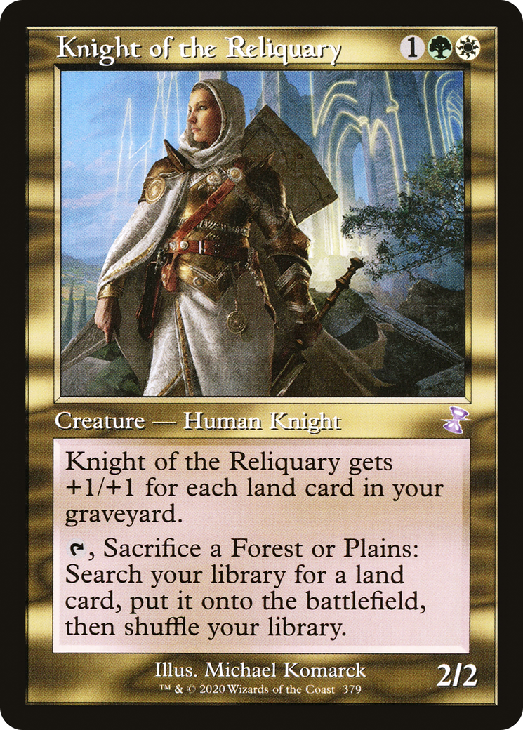 Knight of the Reliquary (Retro) (379) - Time Spiral Remastered
