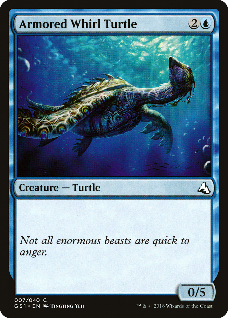Armored Whirl Turtle (007) - Global Series Jiang Yanggu & Mu Yanling