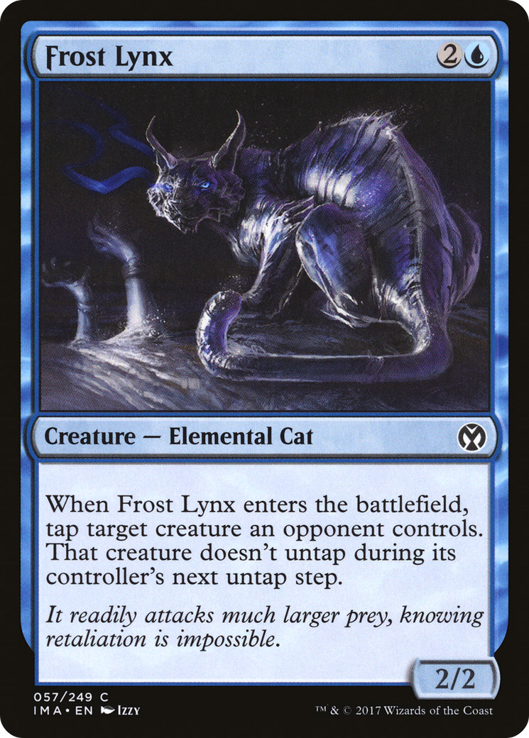 Frost Lynx (057) Foil - Iconic Masters