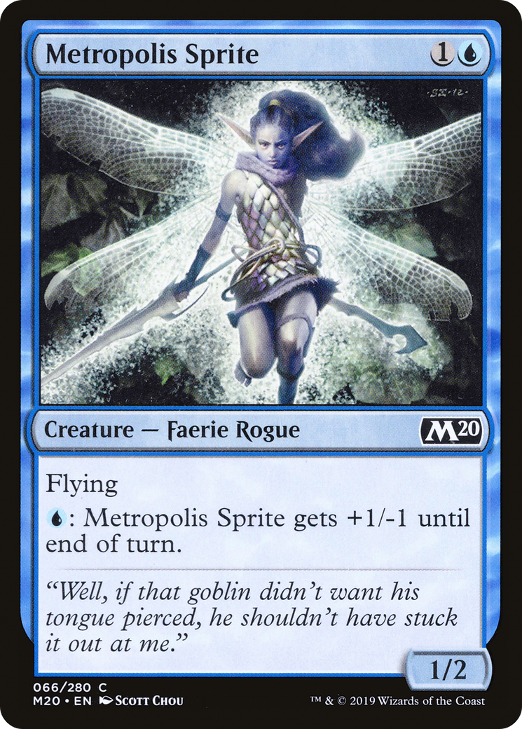 Metropolis Sprite (066) - Core Set 2020