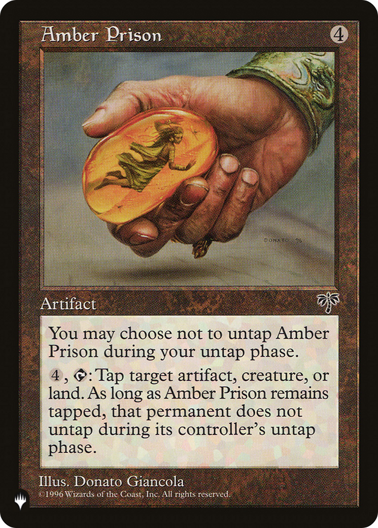Amber Prison (Retro) (MIR-292) - The List