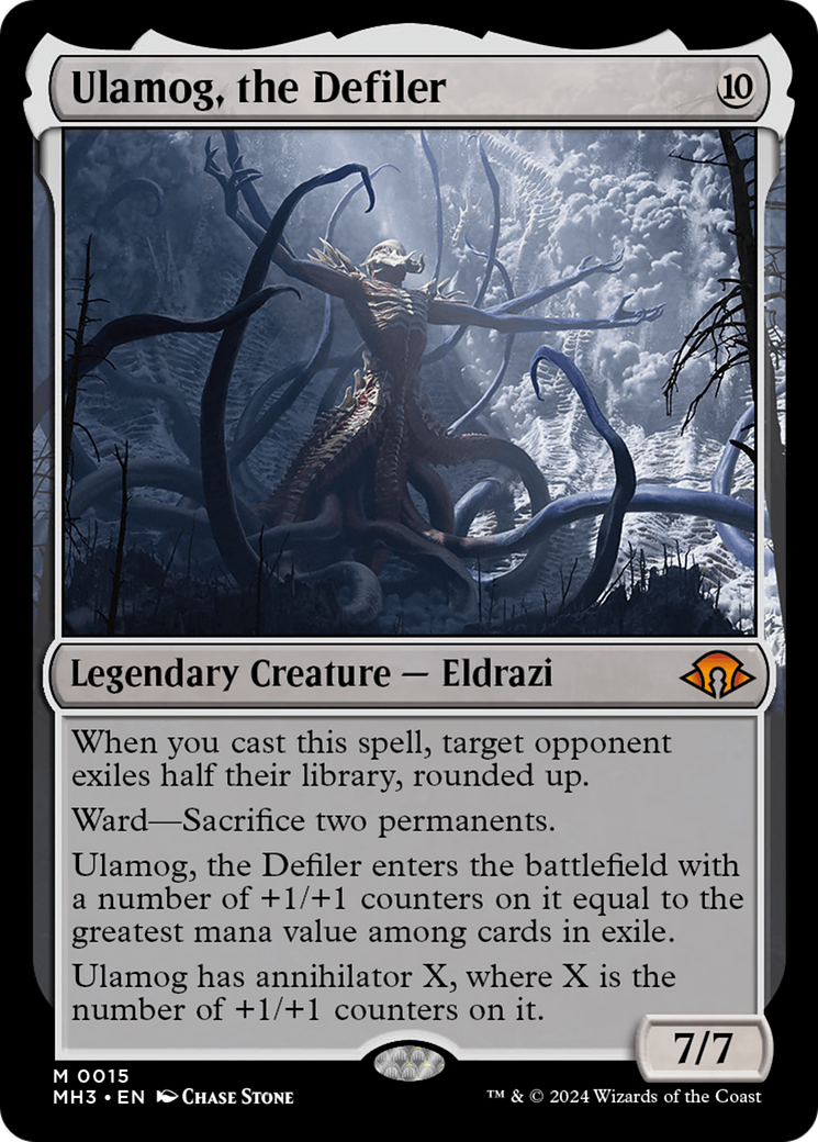Ulamog, the Defiler (015) Foil - Modern Horizons 3