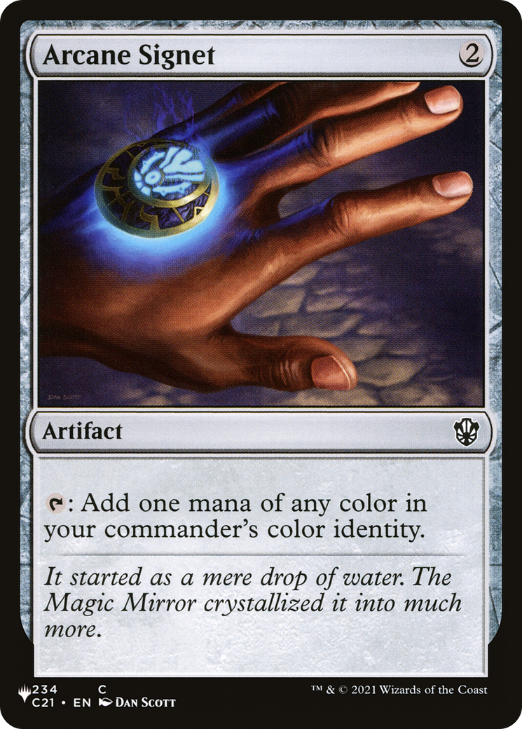 Arcane Signet (C21-234) - The List