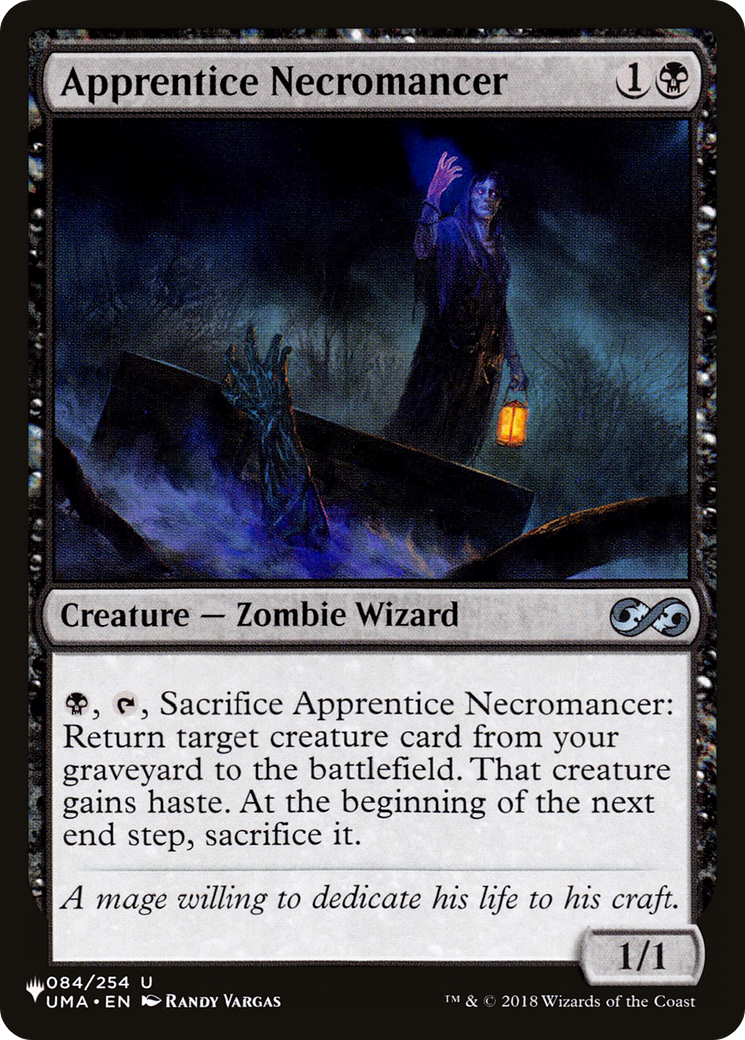 Apprentice Necromancer (UMA-84) - The List