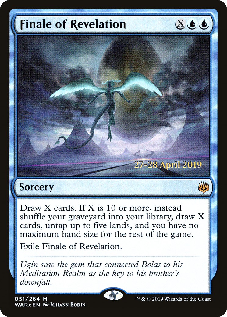 Finale of Revelation (51s) Foil - War of the Spark Promos