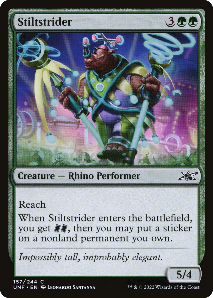 Stiltstrider (157) Foil - Unfinity