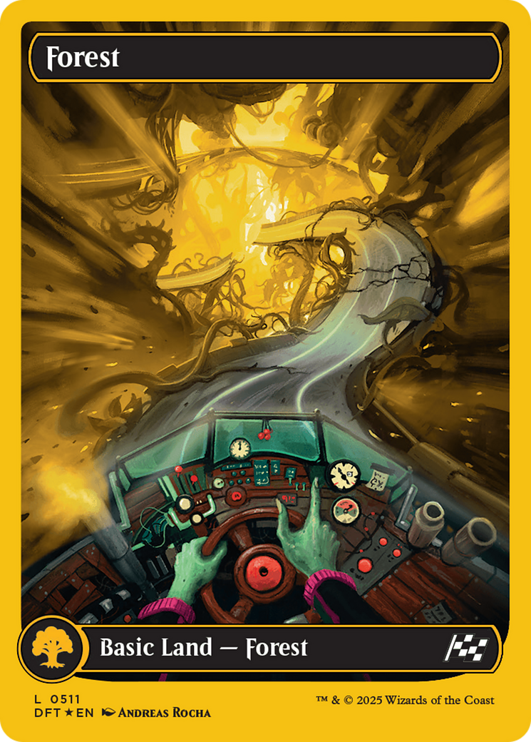 Forest (0511) (First-Place Foil) Foil (511) - Aetherdrift