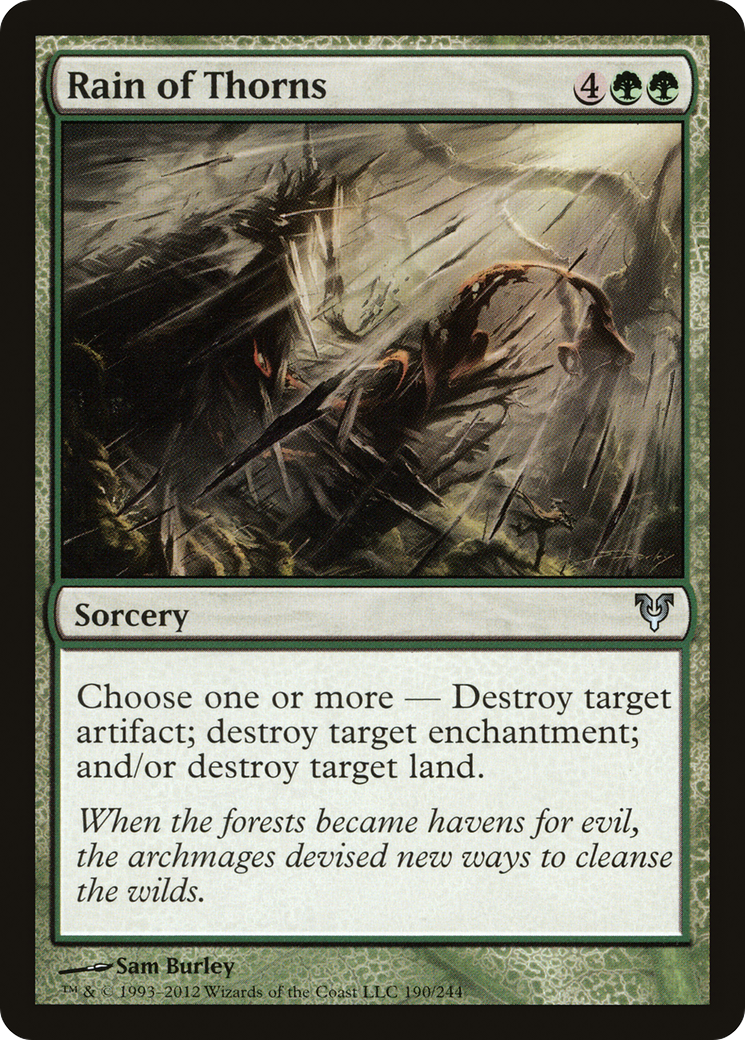 Rain of Thorns (190) - Avacyn Restored
