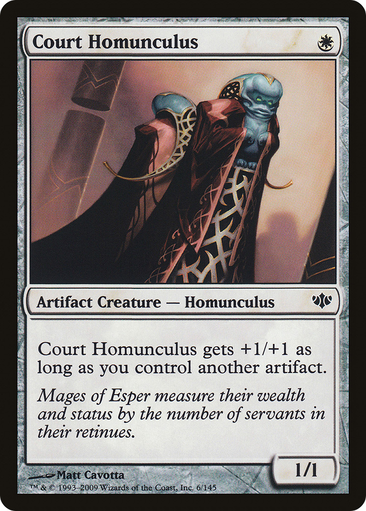 Court Homunculus (006) Foil - Conflux