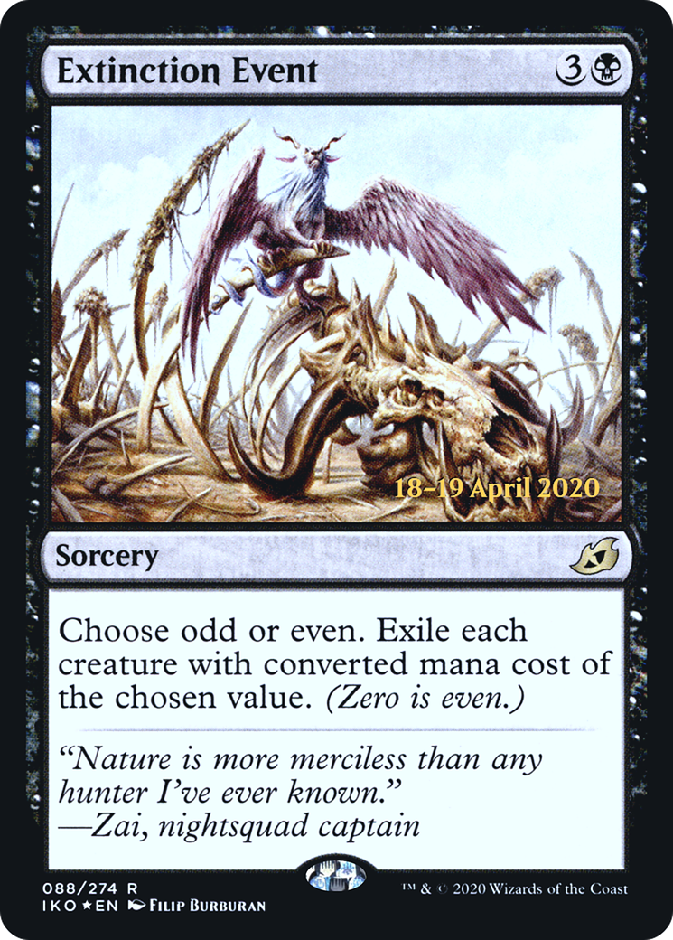 Extinction Event (088) Foil - Ikoria: Lair of Behemoths Promos