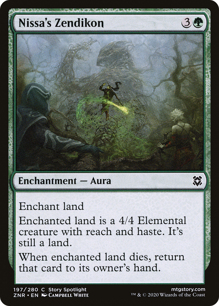 Nissa's Zendikon (197) Foil - Zendikar Rising
