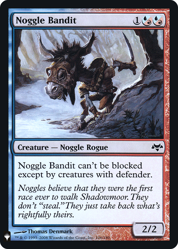 Noggle Bandit (EVE-106) Foil - The List