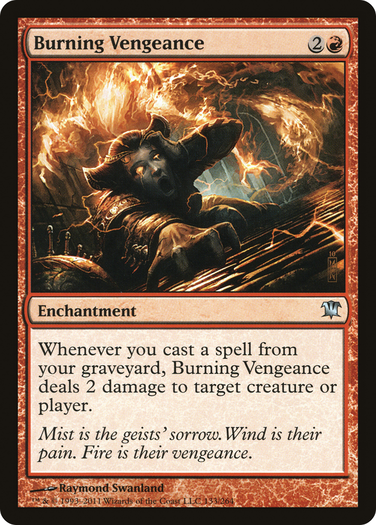 Burning Vengeance (133) Foil - Innistrad