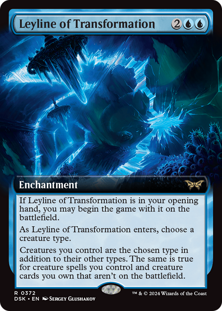 Leyline of Transformation (Extended Art) (372) - Duskmourn: House of Horror