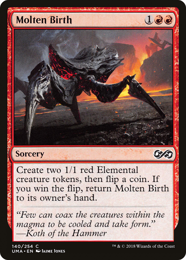 Molten Birth (140) - Ultimate Masters Foil