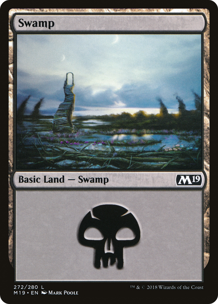 Swamp (272) Foil - Core Set 2019