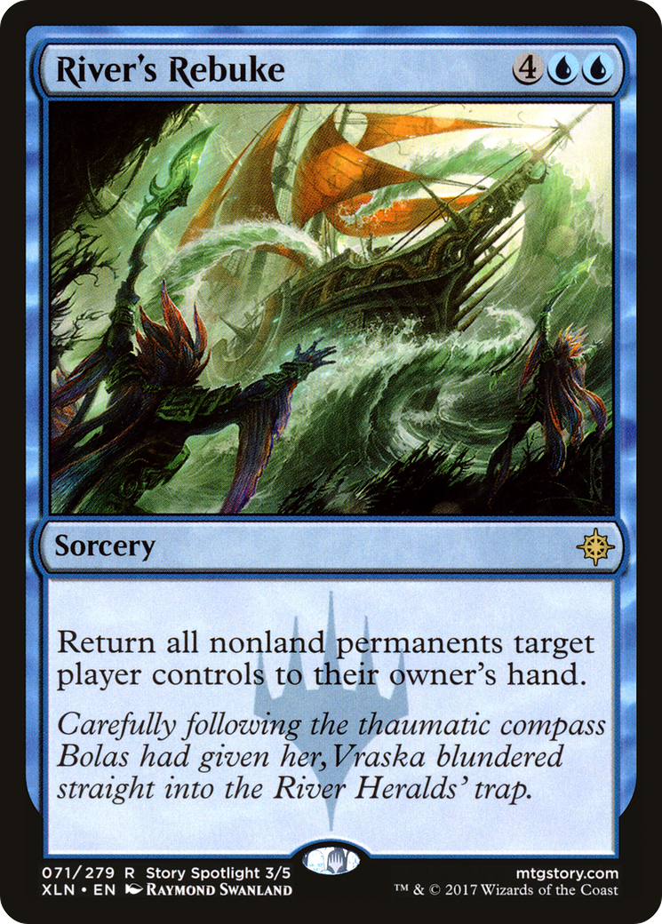 River's Rebuke (071) Foil - Ixalan
