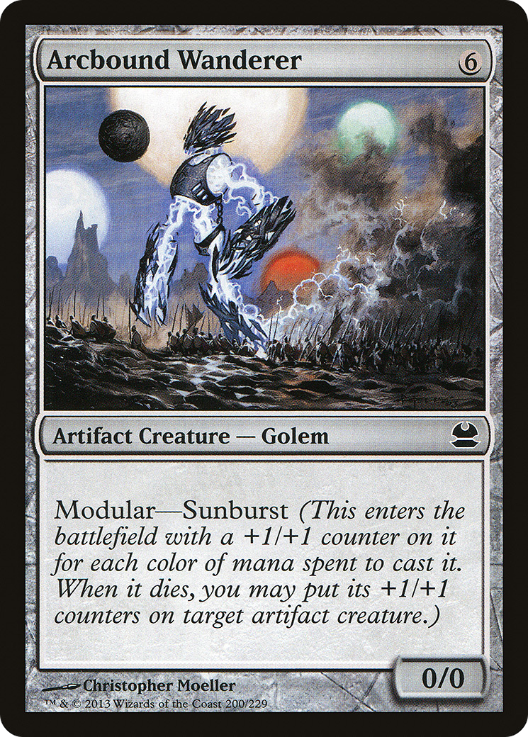Arcbound Wanderer (200) Foil - Modern Masters