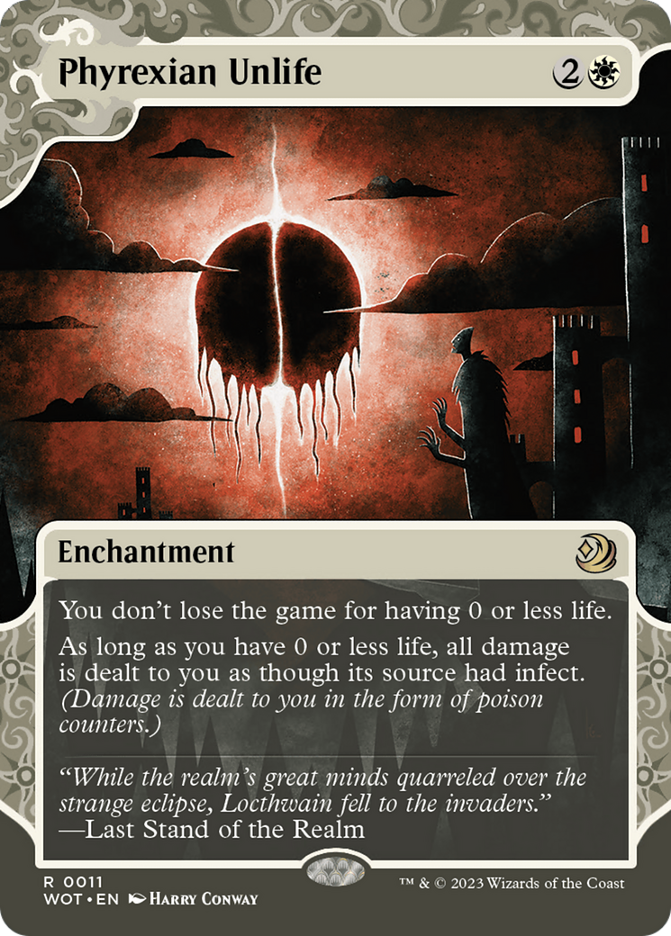 Phyrexian Unlife (Showcase) (011) Foil - Wilds of Eldraine: Enchanting Tales