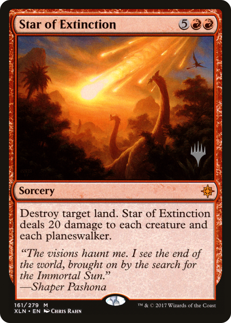Star of Extinction (161) Foil - Ixalan Promos