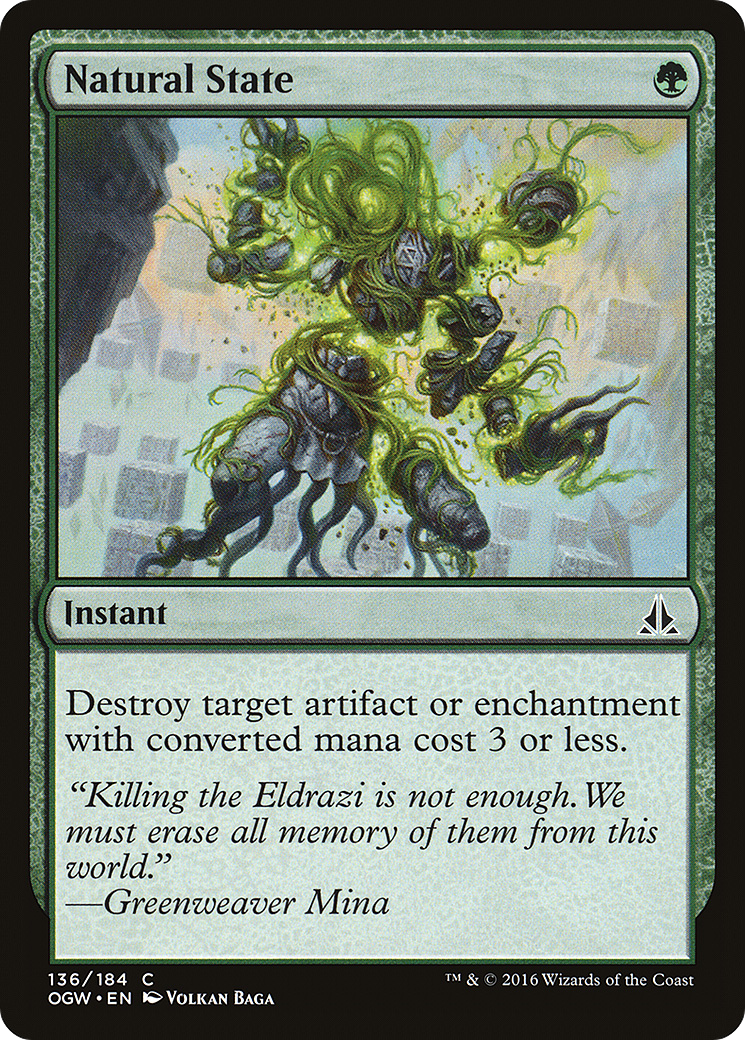Natural State (136) Foil - Oath of the Gatewatch