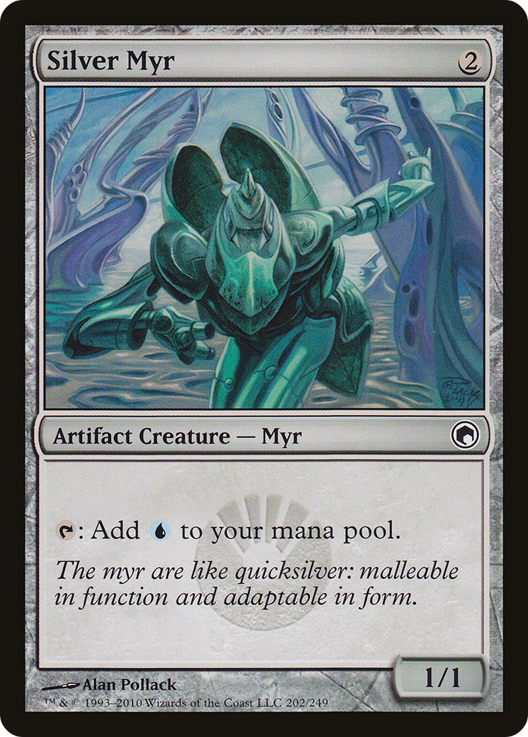 Silver Myr (202) - Scars of Mirrodin