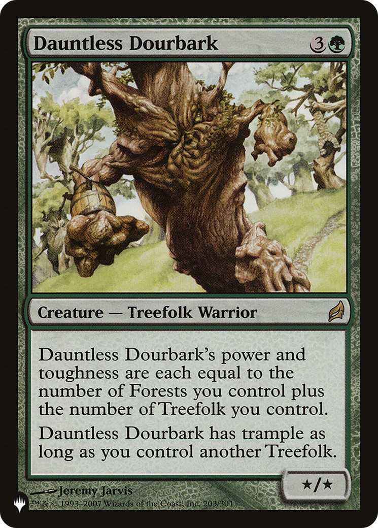 Dauntless Dourbark (LRW-203) - The List