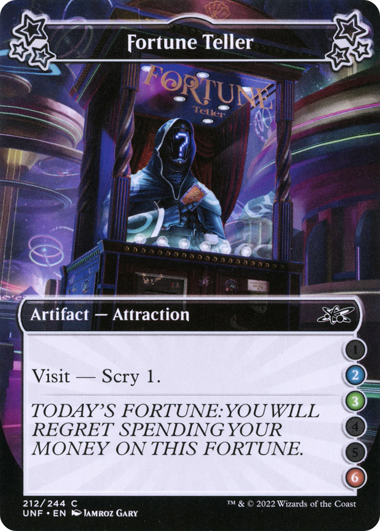 Fortune Teller (2-3-6) (212) Foil - Unfinity