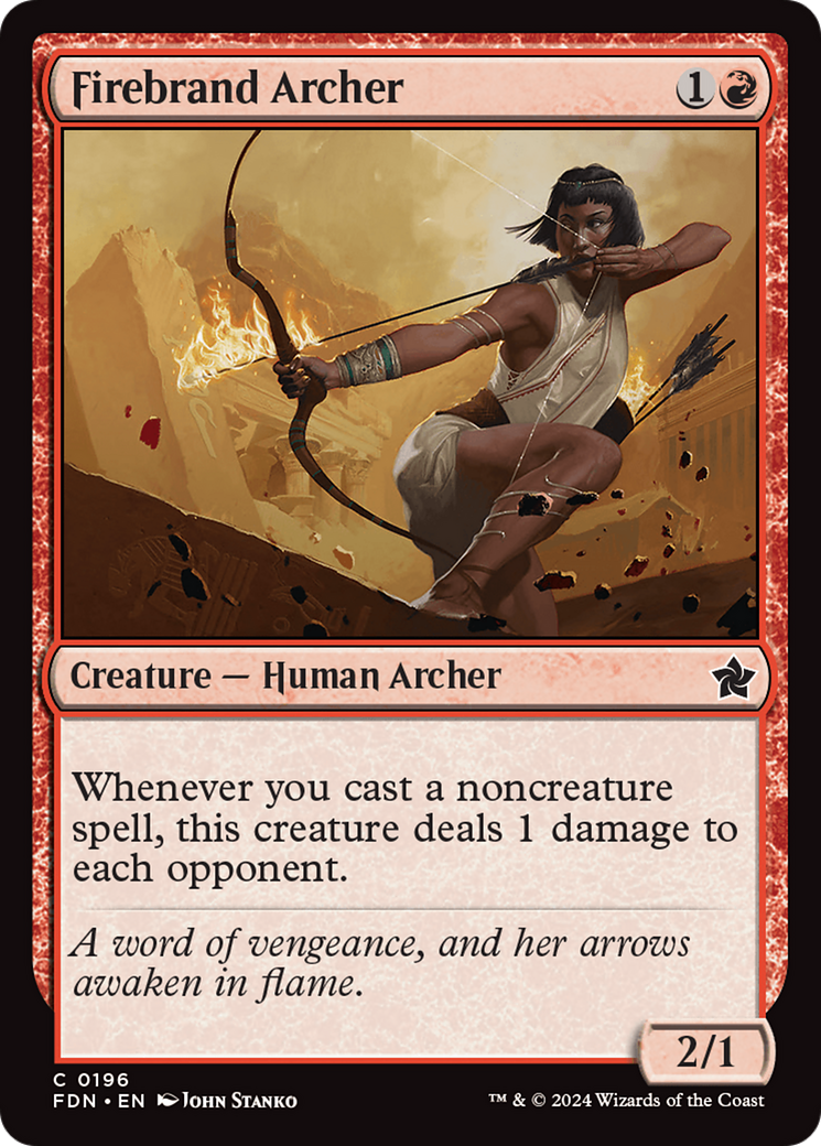 Firebrand Archer (196) - Foundations
