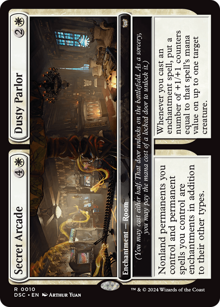 Secret Arcade // Dusty Parlor (010) - Duskmourn: House of Horror Commander