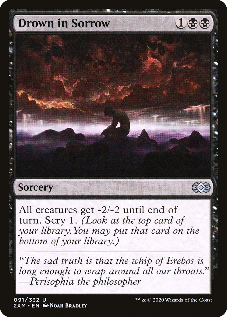 Drown in Sorrow (091) Foil - Double Masters