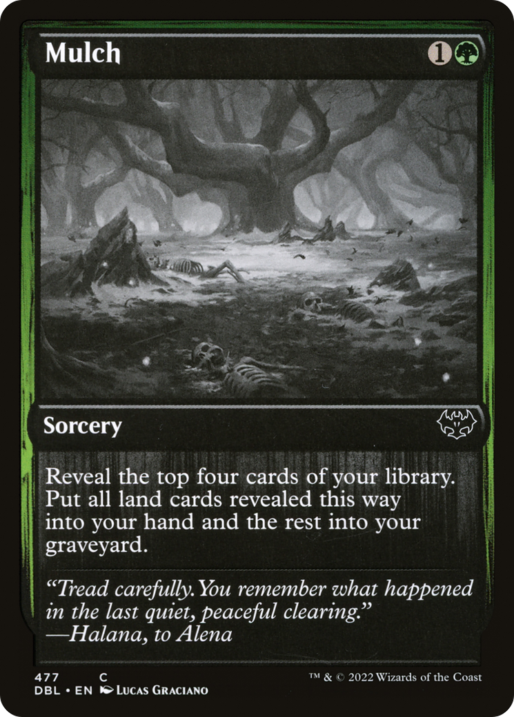 Mulch (477) Foil - Innistrad: Double Feature