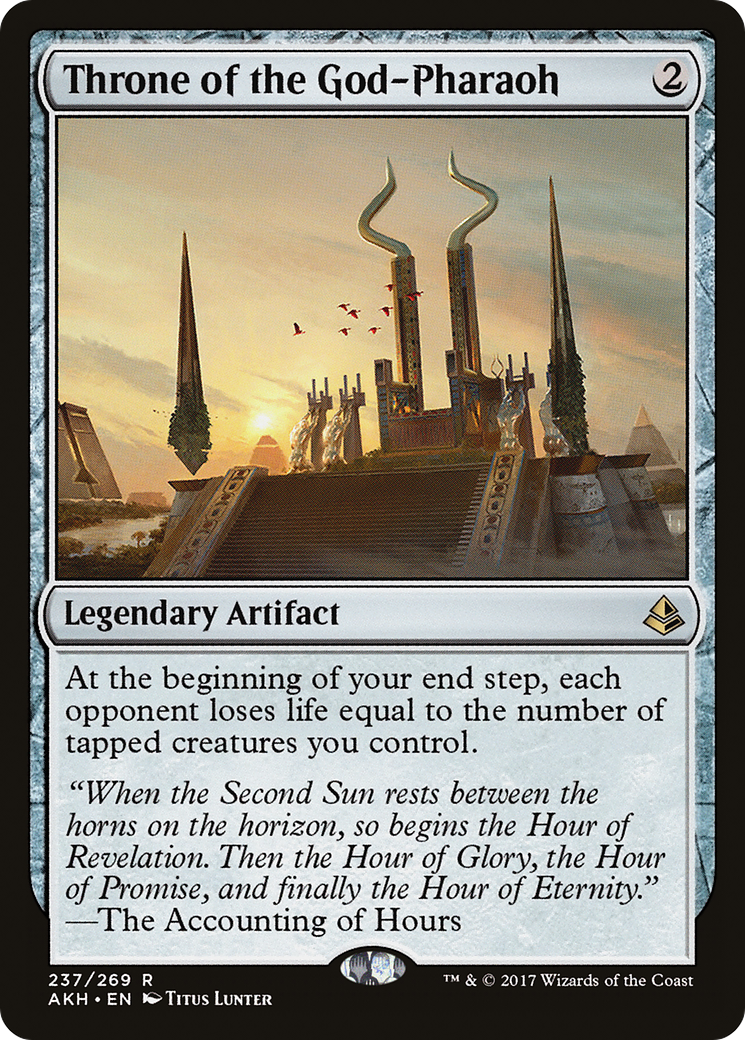 Throne of the God-Pharaoh (237) Foil - Amonkhet
