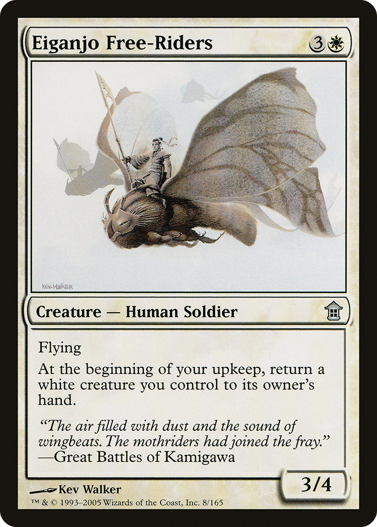 Eiganjo Free-Riders (008) Foil - Saviors of Kamigawa