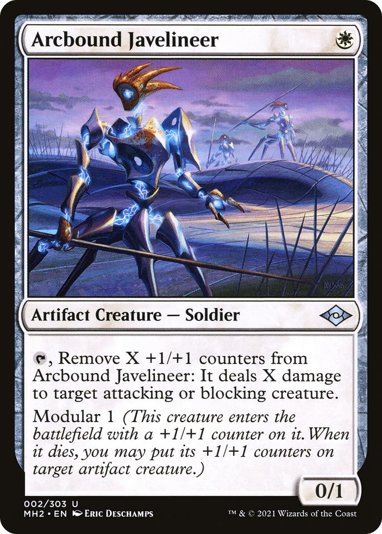 Arcbound Javelineer (002) Foil - Modern Horizons 2