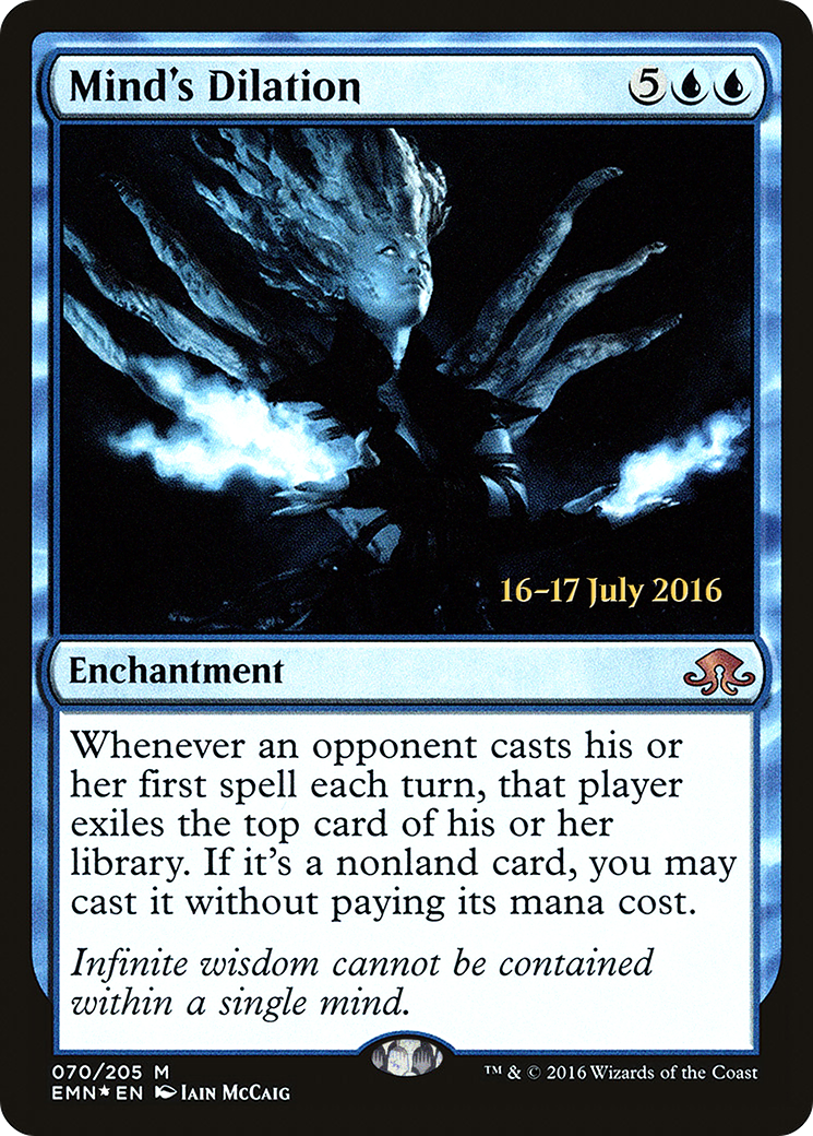 Mind's Dilation (70s) Foil - Eldritch Moon Promos