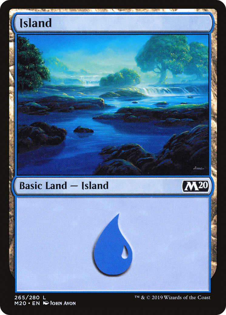 Island (265) - Core Set 2020