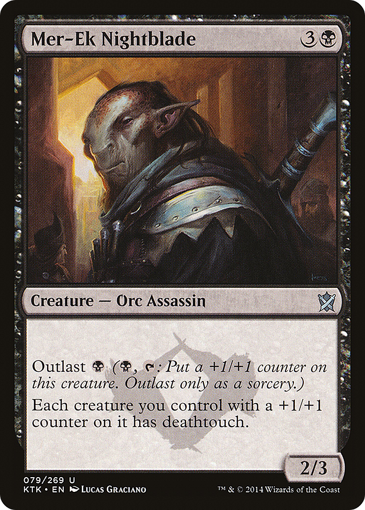 Mer-Ek Nightblade (079) Foil - Khans of Tarkir