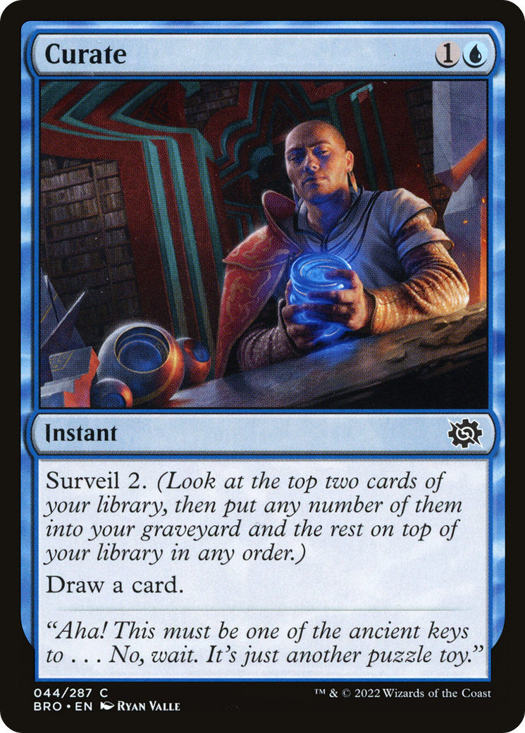 Curate (044) Foil - The Brothers' War