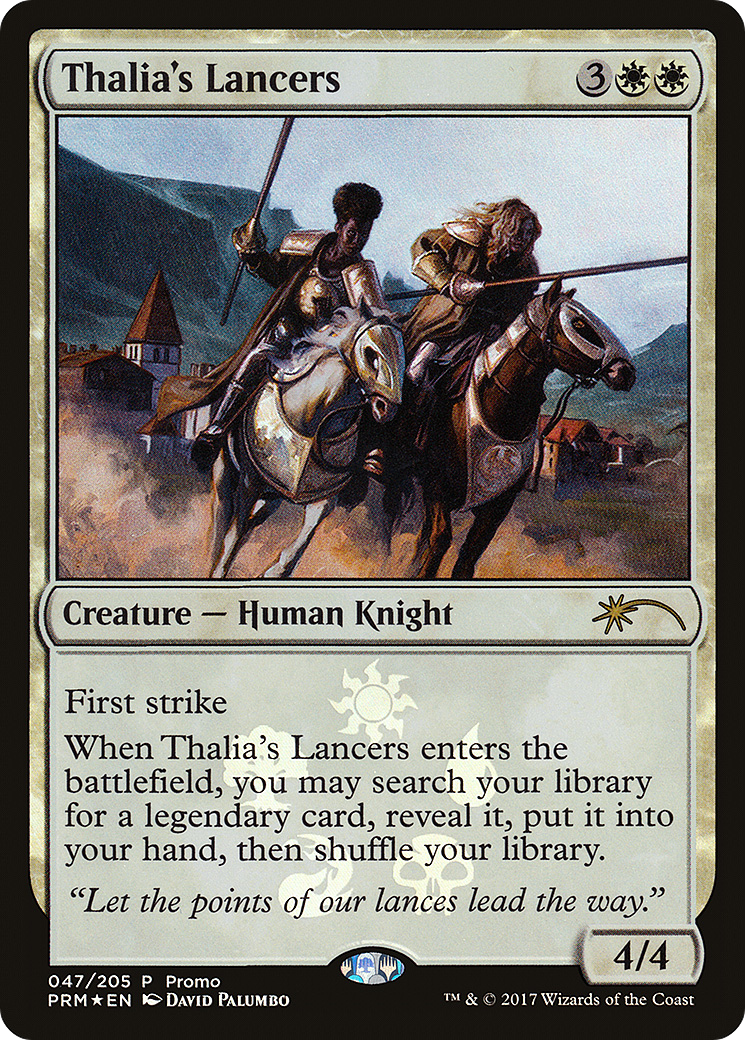 Thalia's Lancers (047) Foil - Eldritch Moon Promos