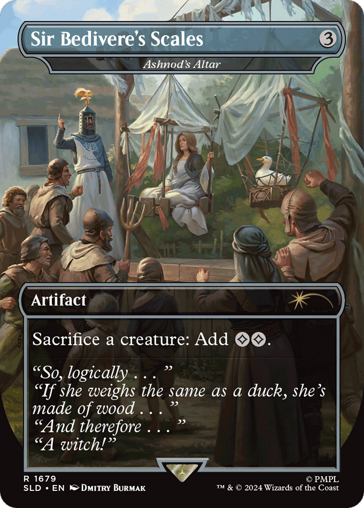 Ashnod's Altar (Sir Bedivere's Scales) (1679) Foil - Secret Lair Drop