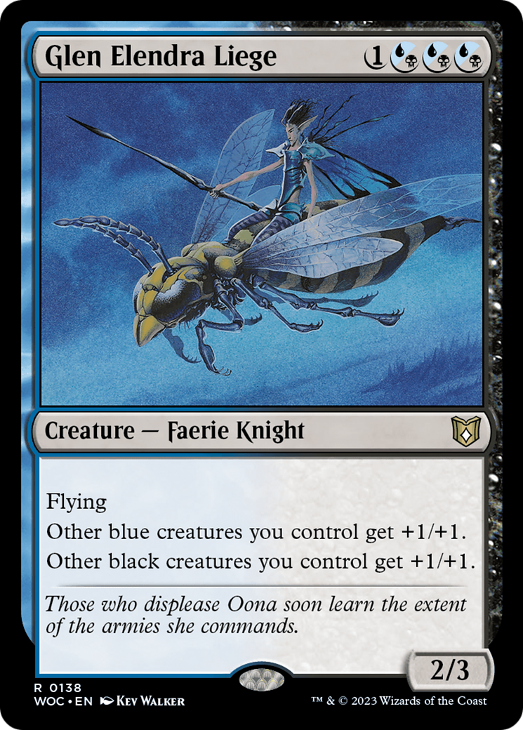 Glen Elendra Liege (138) - Wilds of Eldraine Commander