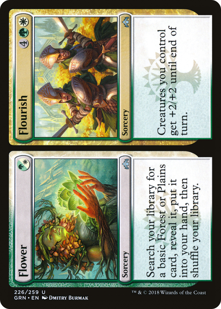 Flower // Flourish (226) - Guilds of Ravnica