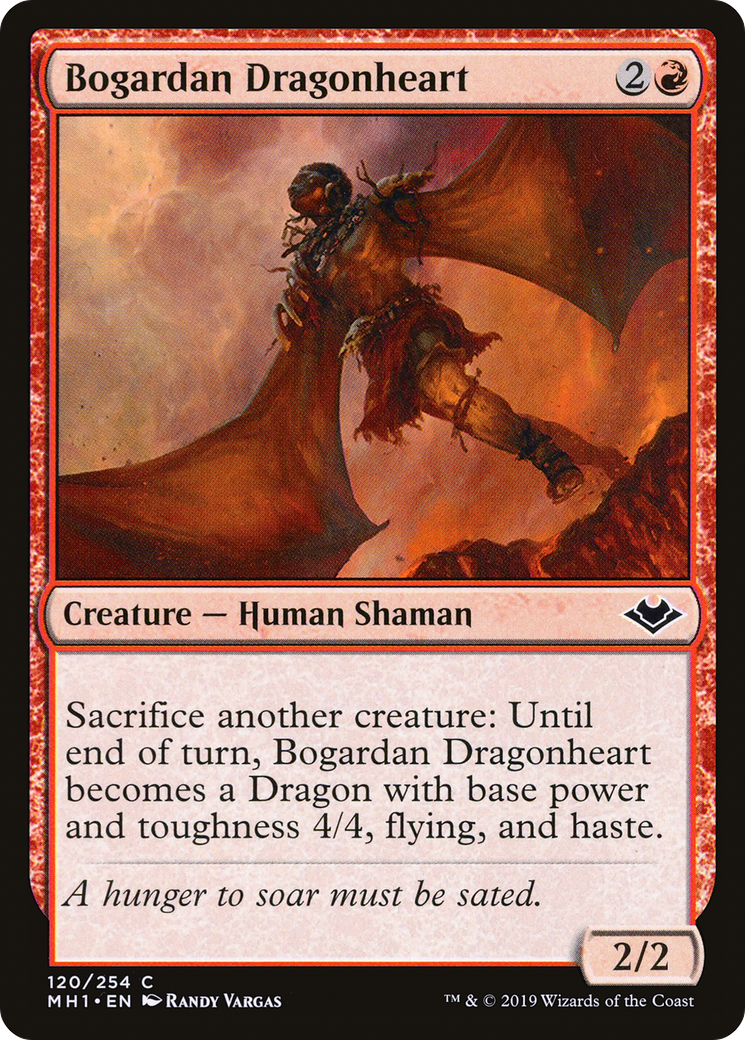 Bogardan Dragonheart (120) Foil - Modern Horizons