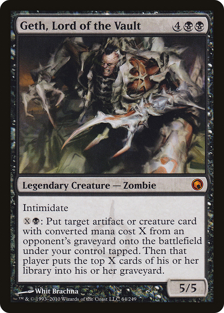 Geth, Lord of the Vault (064) Foil - Scars of Mirrodin