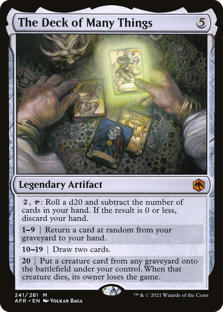 The Deck of Many Things (241) Foil - Adventures in the Forgotten Realms